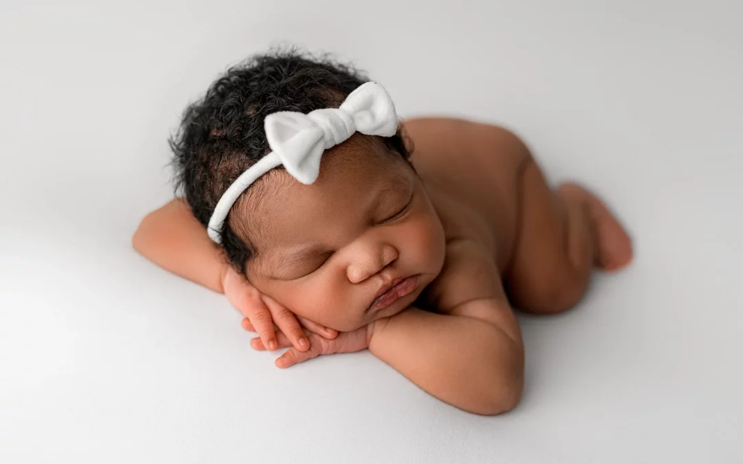 Lincoln, Nebraska Newborn Photographer | Baby Girl Harley