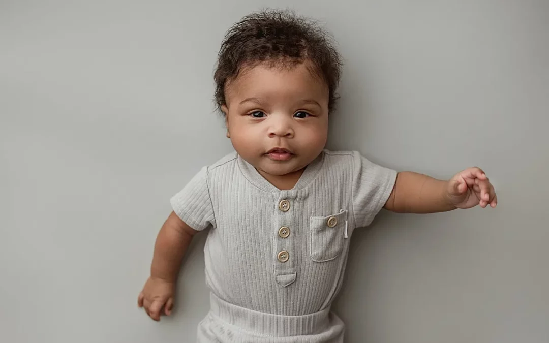 Atlanta Baby Photography | Maxon’s 3 Month Milestone Photoshoot