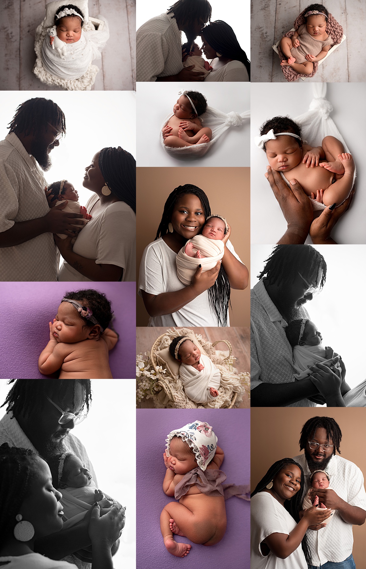 Newborn photography lincoln, lincoln nebraska newborn photographer, black photographer nebraska