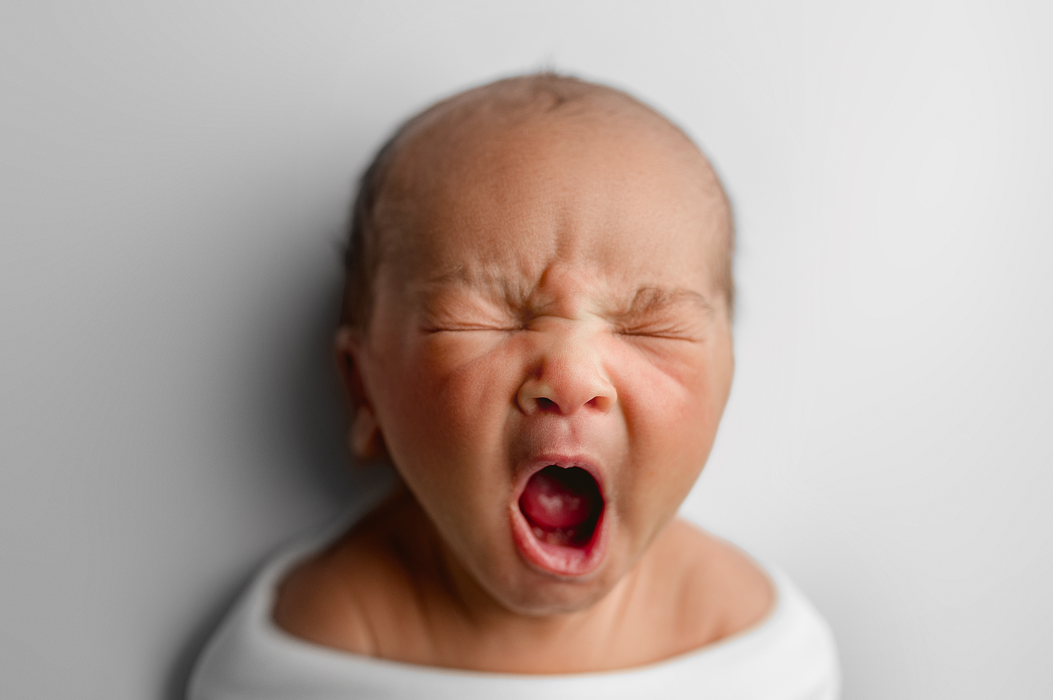 newborn yawning, fresh 48 newborn, newborn baby detail photography, macro photography, newborn session nebraska, lincoln nebraska newborn, omaha newborn photographer