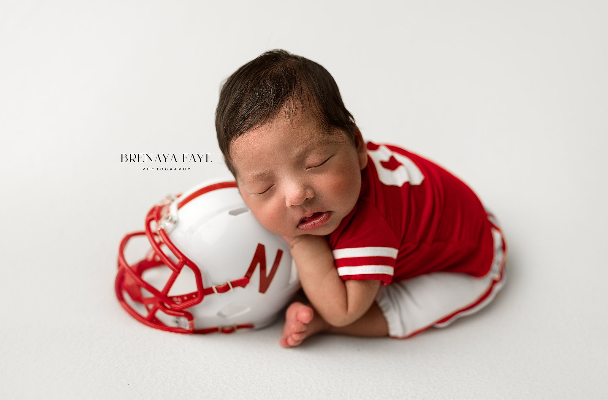 nebraska huskers, husker football, baby husker, GBR, nebraska cornhuskers, newborn photography