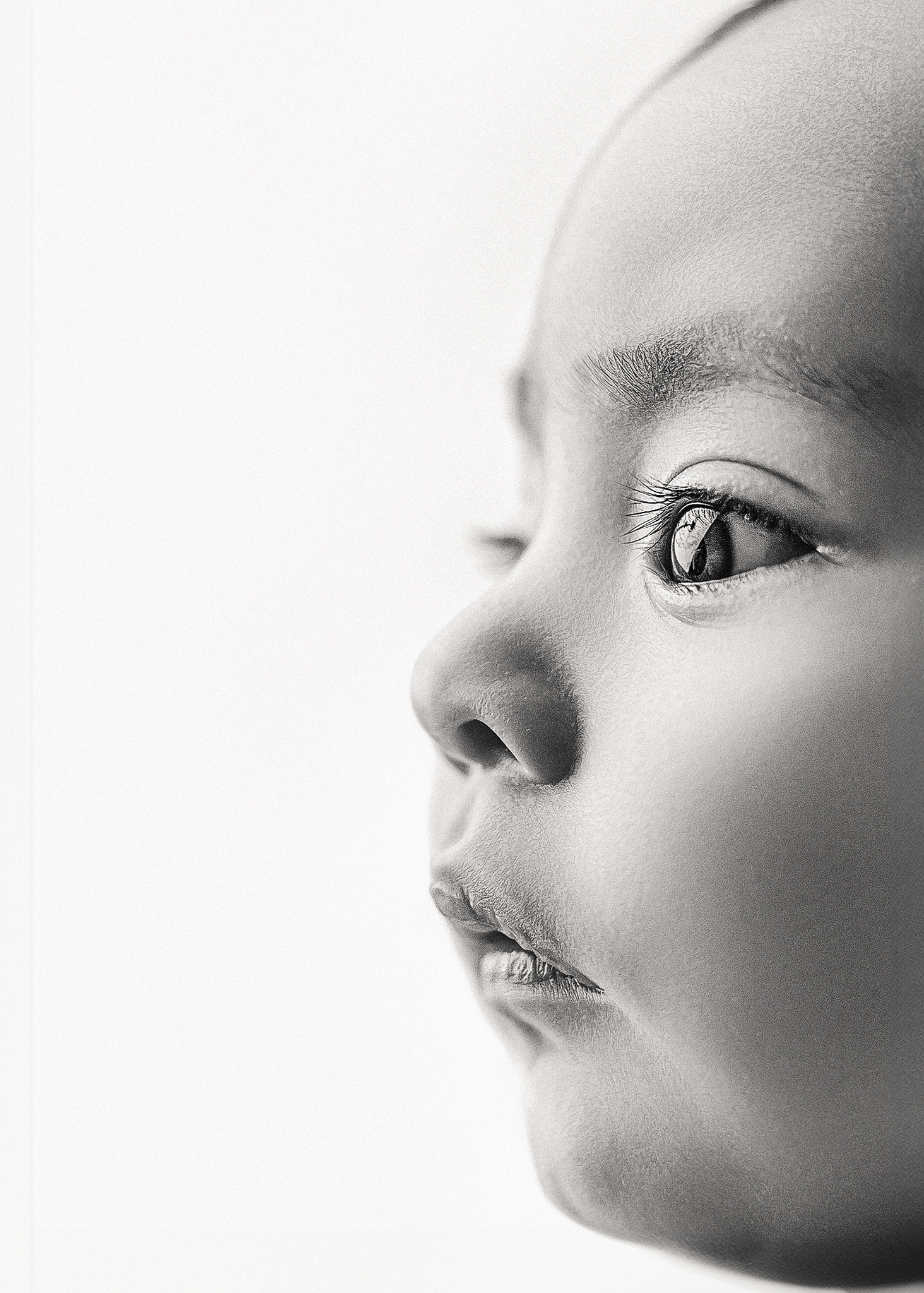 lafayetteINbabyphotographer lafayette baby photographer, indiana studio photographer, black and white portrait