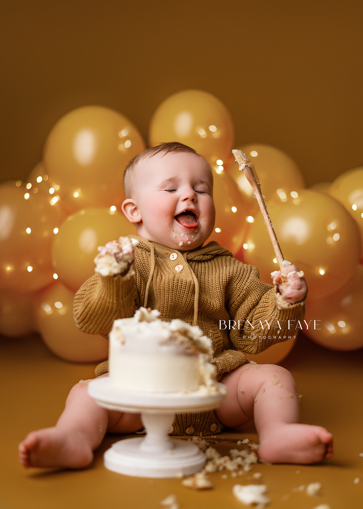 simple cake smash photos lafayette, greater lafayette photographer, lafayette indiana photographer